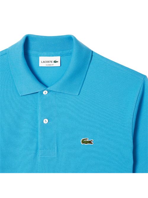 polo lacoste | L1212IY3 AZZURRO
